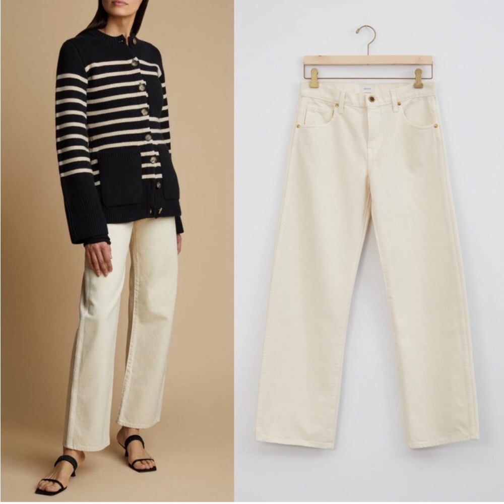 Nearly New Khaite Kerrie Jean in Ivory 27 or 26